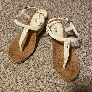 Ralph Lauren Womens sandals in White.